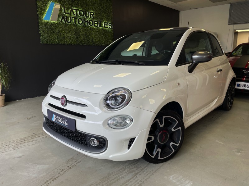 FIAT 500 S 1.2i - 69CV EN VENTE VERS SANARY SUR MER DANS LE VAR 83